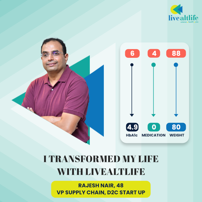 Rajesh Nair's Diabetes Reversal Journey